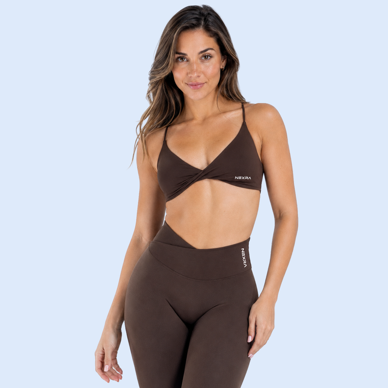 Vision Twist Front Sports Bra