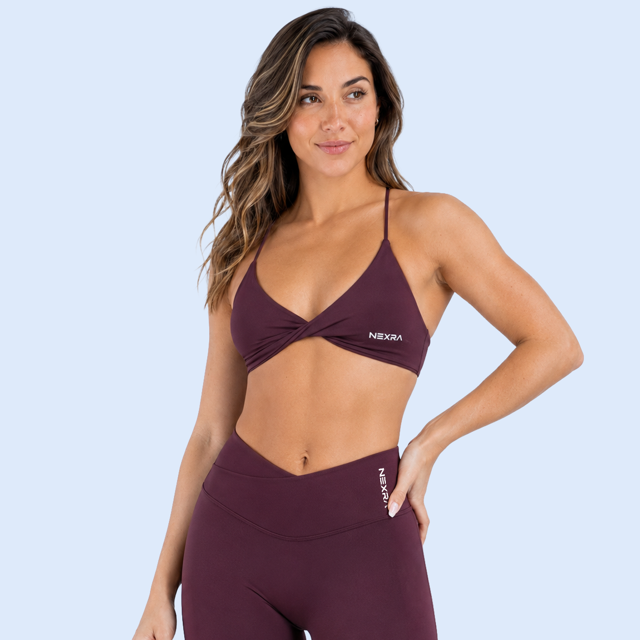 Vision Twist Front Sports Bra