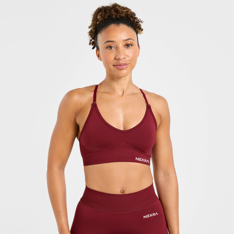 Evolve Sports Bra CranBerry