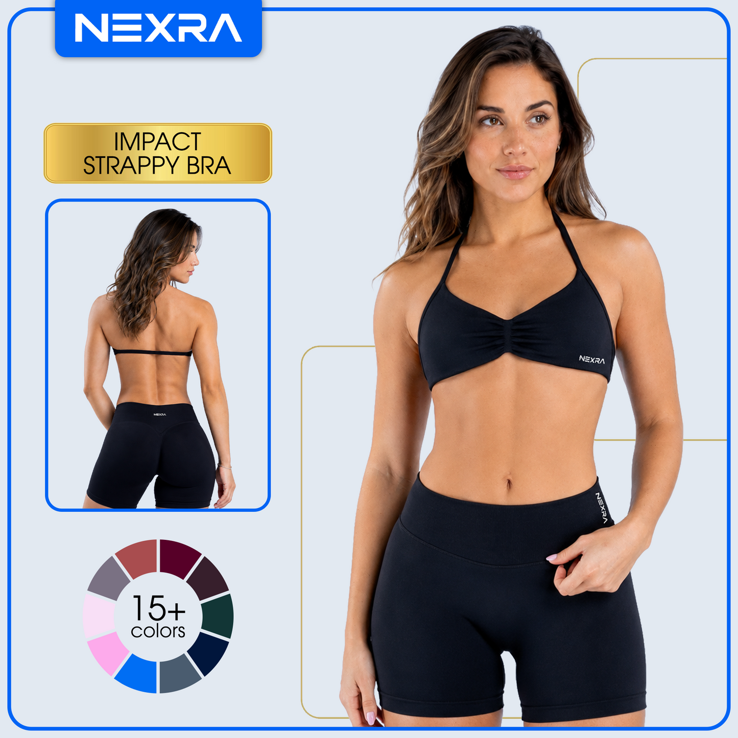 Impact Strappy Bra