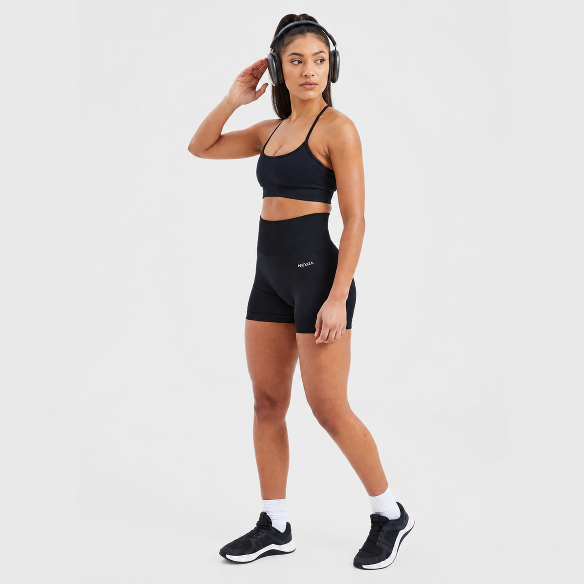 NEXRA Ascend Shorts in Black