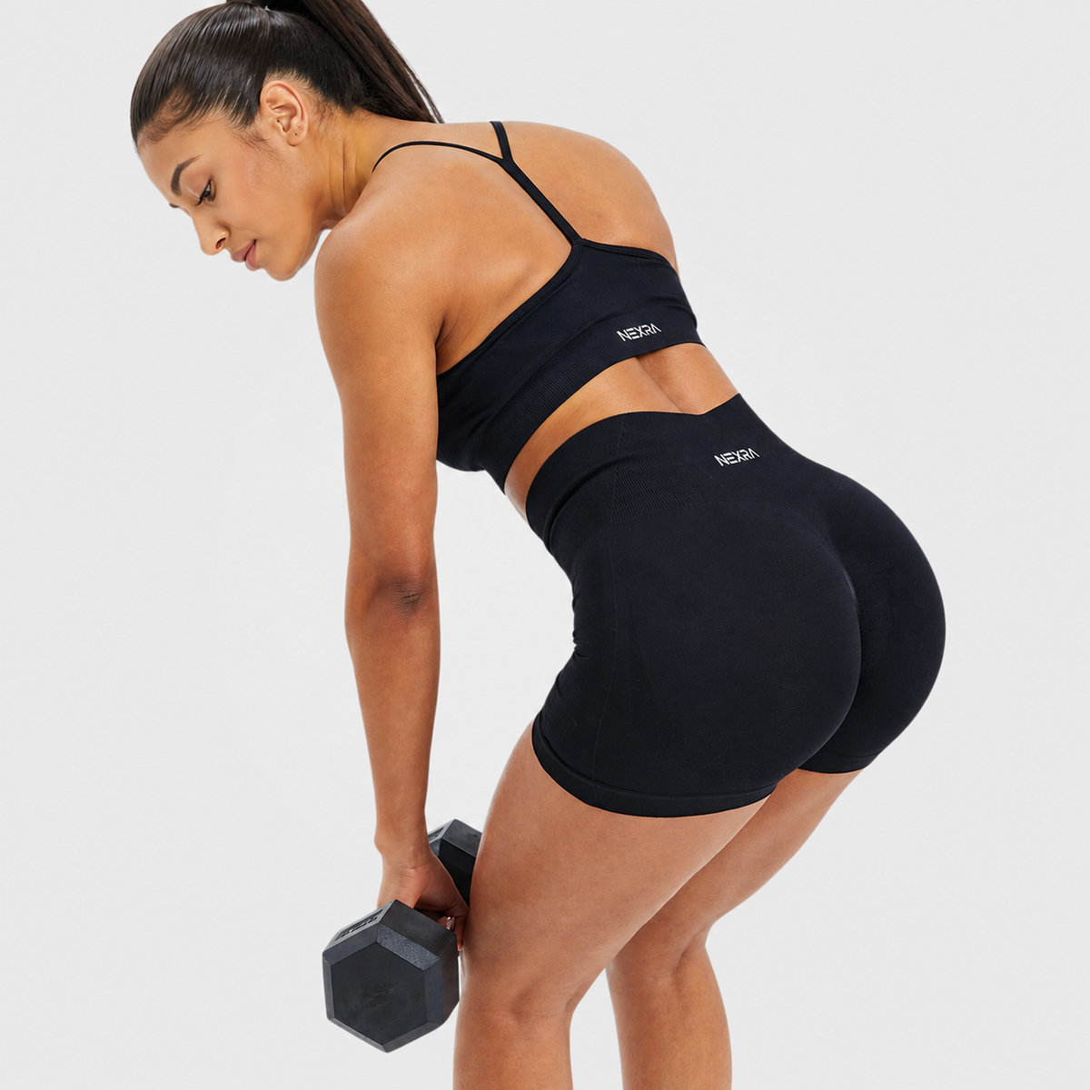 NEXRA Ascend Shorts in Black