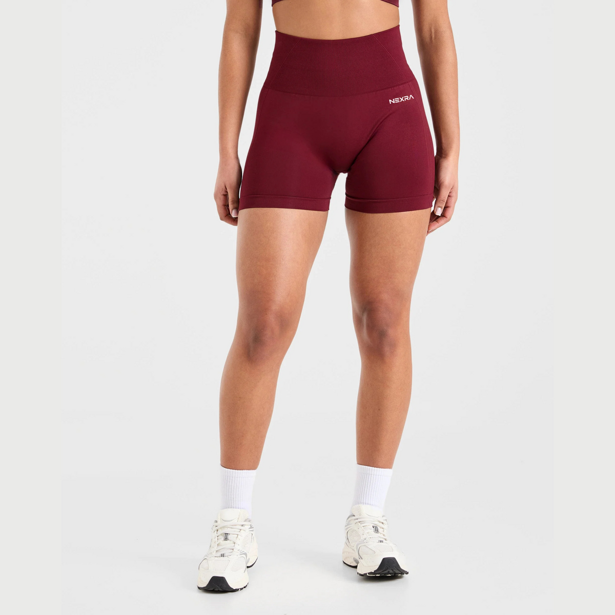 NEXRA Ascend Shorts in Bordeaux
