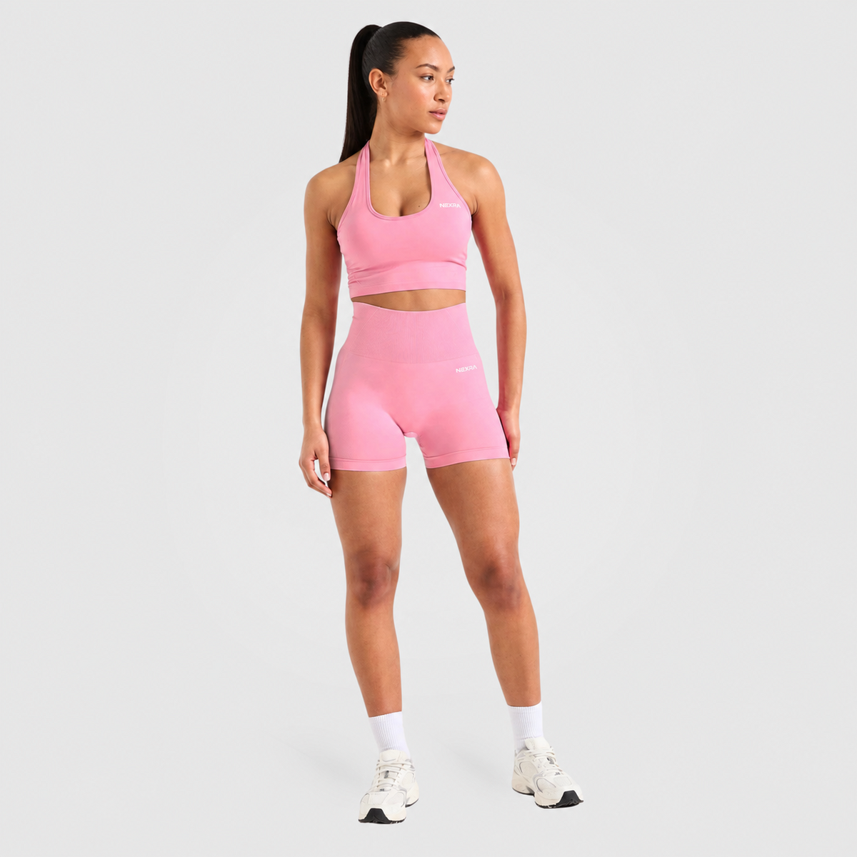 NEXRA Ascend Shorts in Carnation Pink