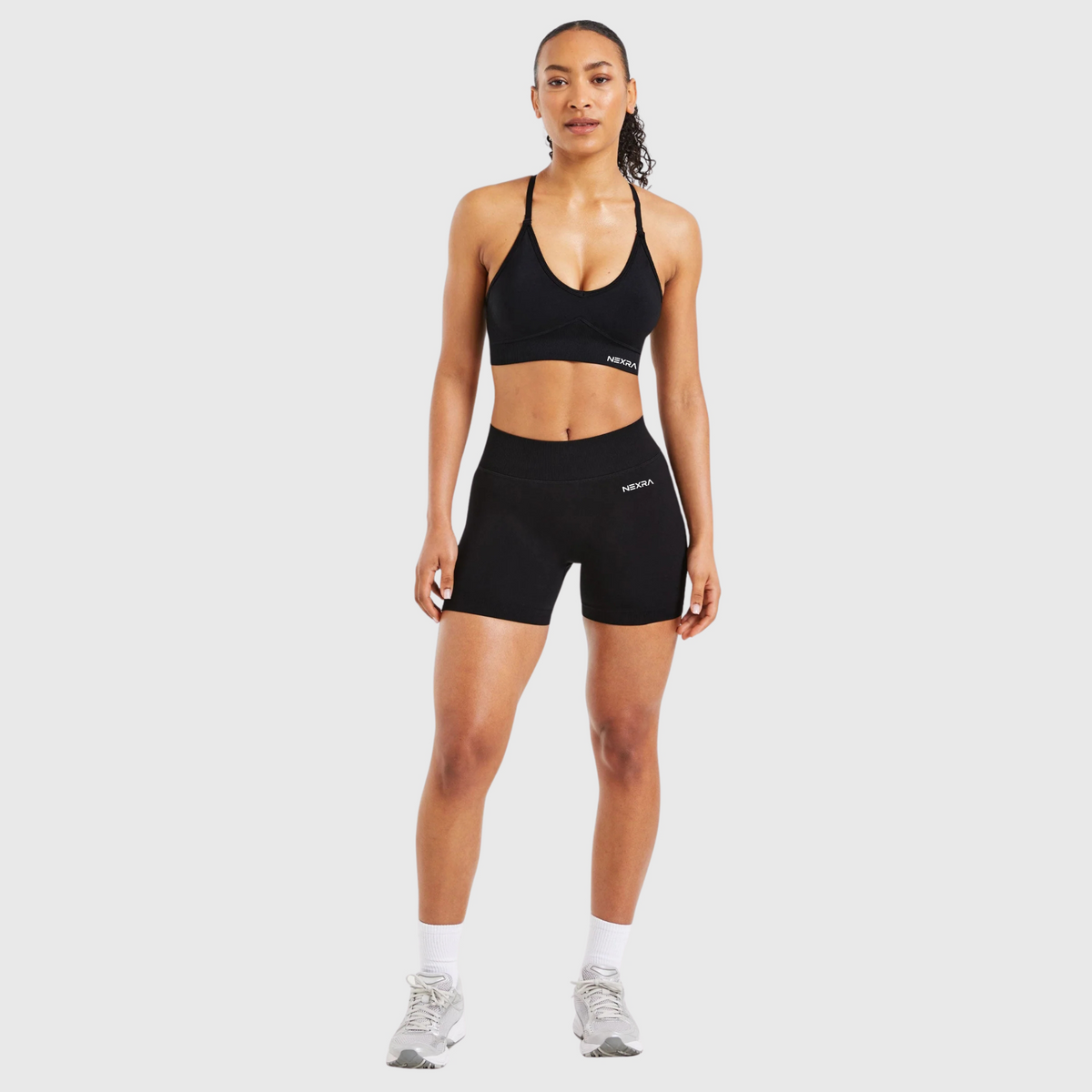NEXRA Evolve Shorts in Black