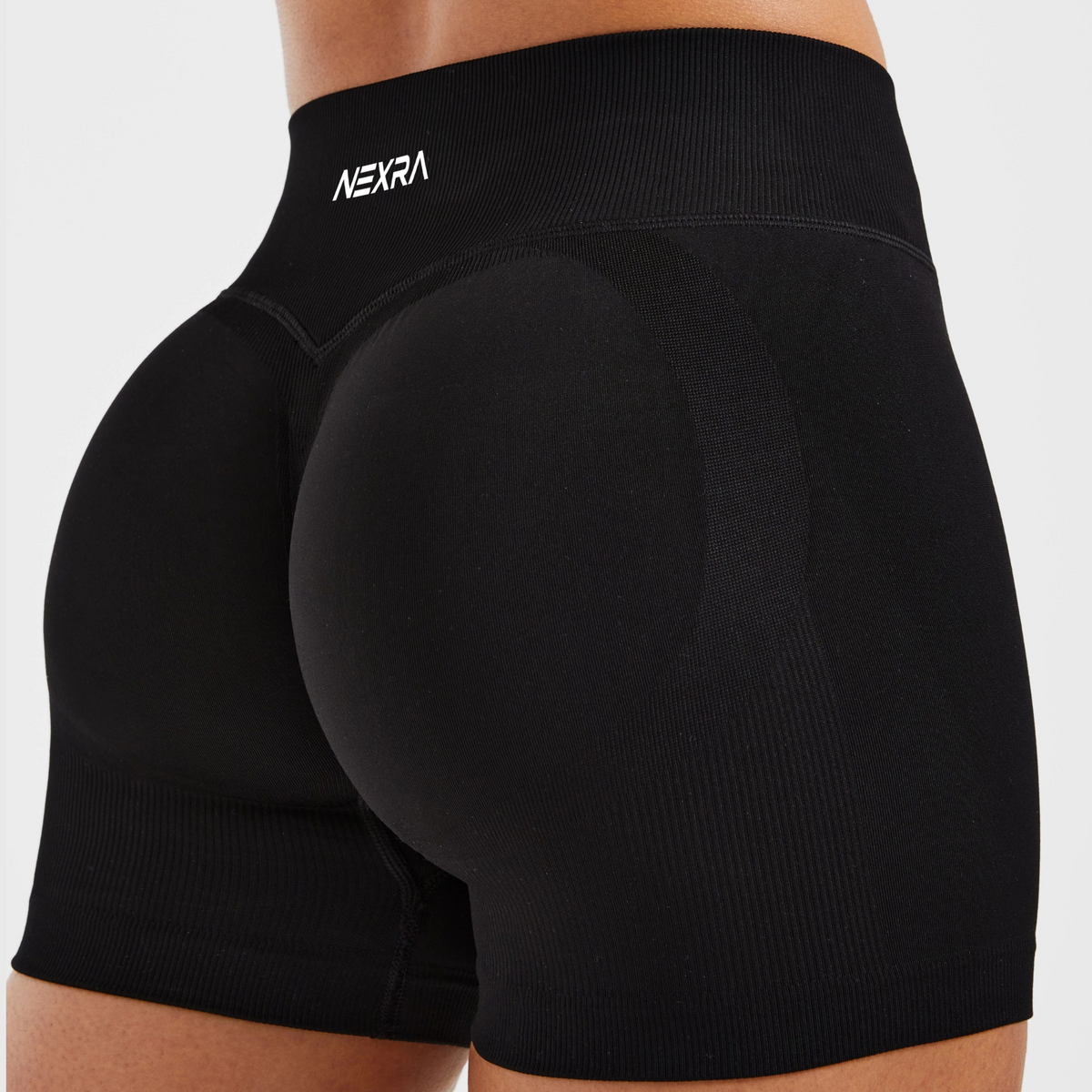 NEXRA Evolve Shorts in Black