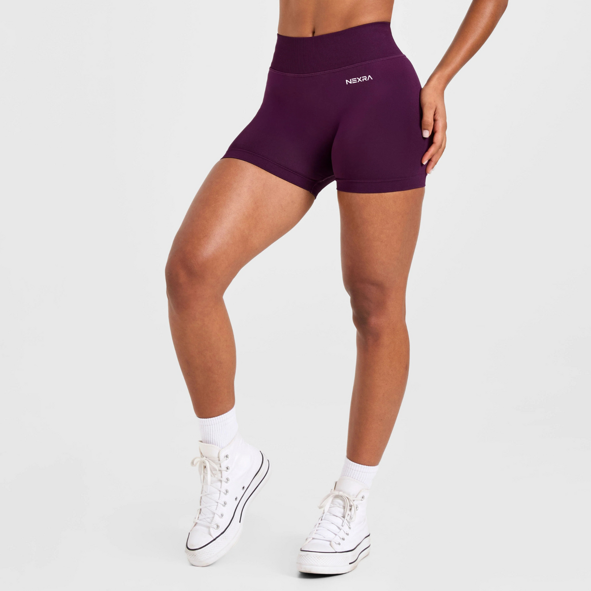 NEXRA Evolve Shorts in MulBerry