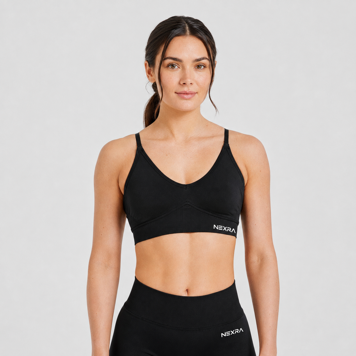 NEXRA Evolve Sports Bra in Black