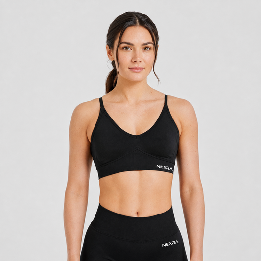 NEXRA Evolve Sports Bra in Black