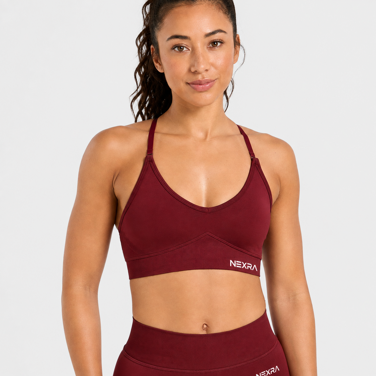 NEXRA Evolve Sports Bra in CranBerry
