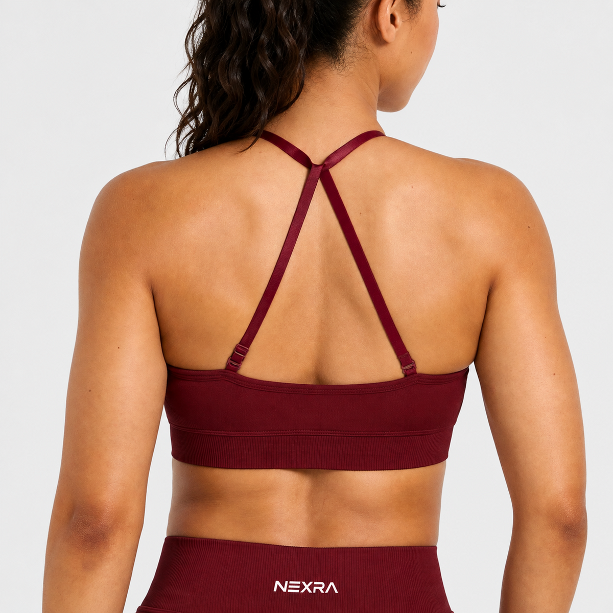 NEXRA Evolve Sports Bra in CranBerry