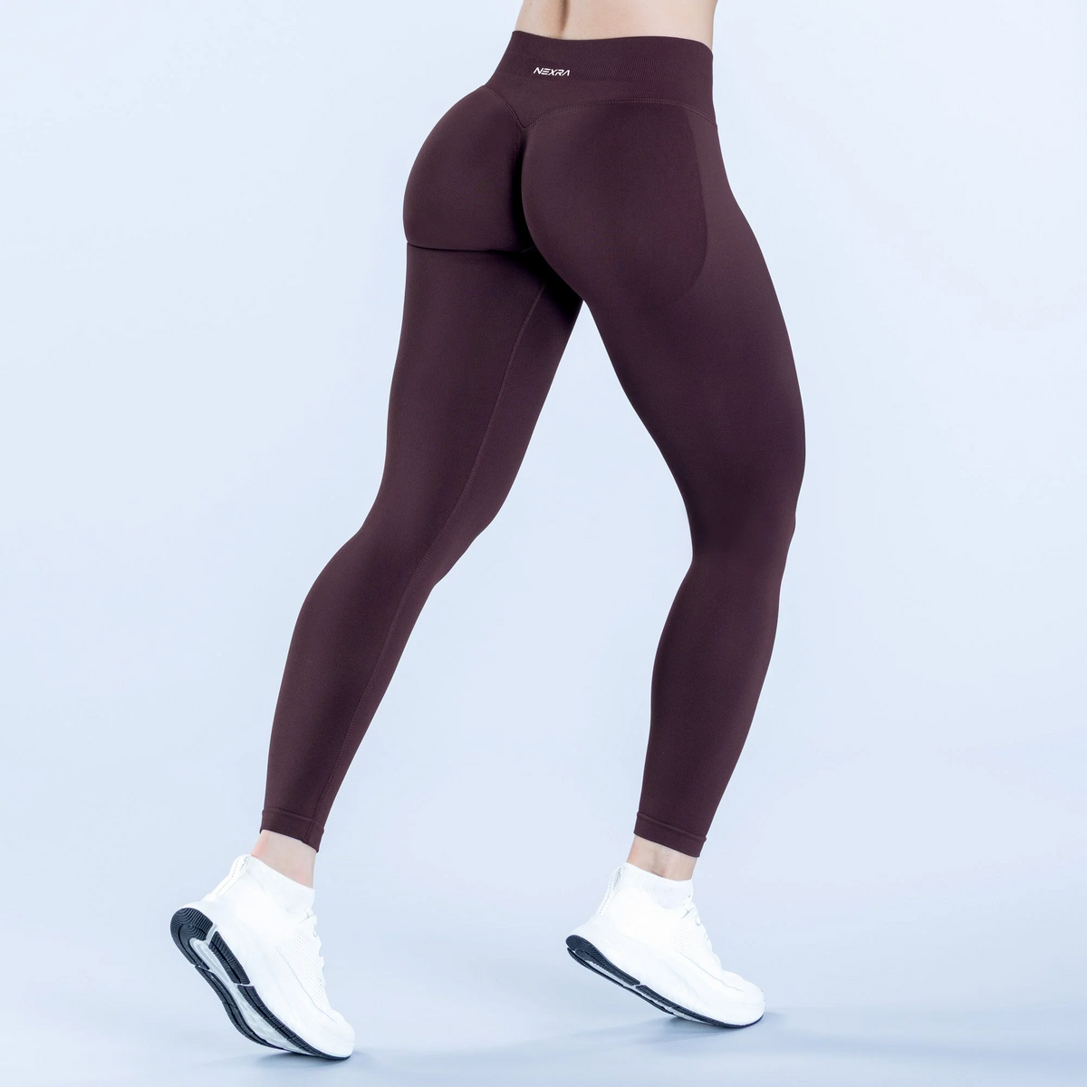 NEXRA Impact Leggings in Dark Brown