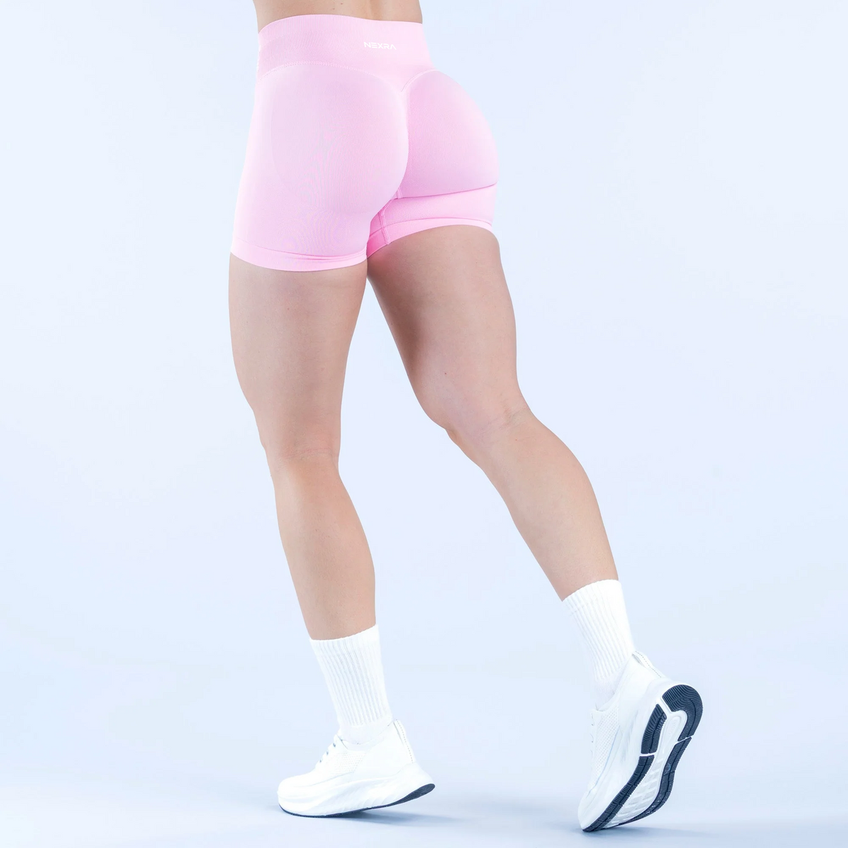 NEXRA Impact Shorts in Light Pink