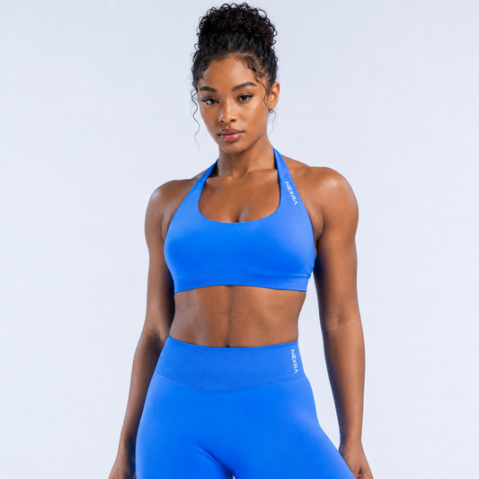 NEXRA Impact Sports Bra in Bright Blue
